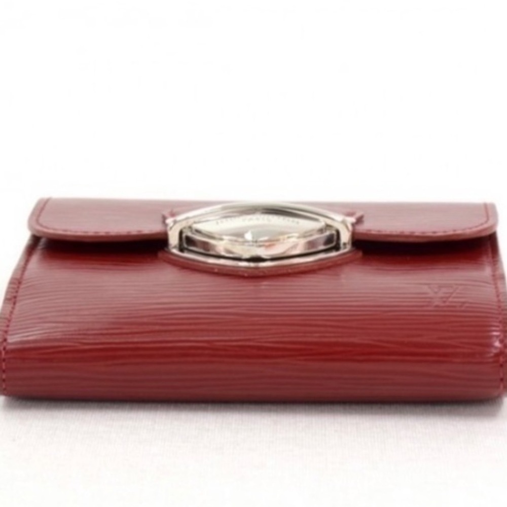 Louis Vuitton Epi Porte Feiulle Red Credit Card Wallet - Picture 4 of 11